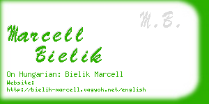 marcell bielik business card